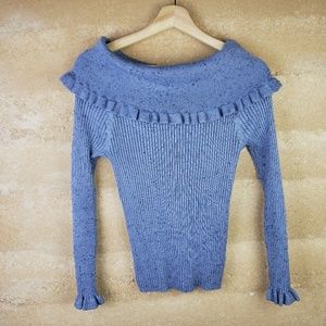 89th & Madison Sweater Sz S Blue